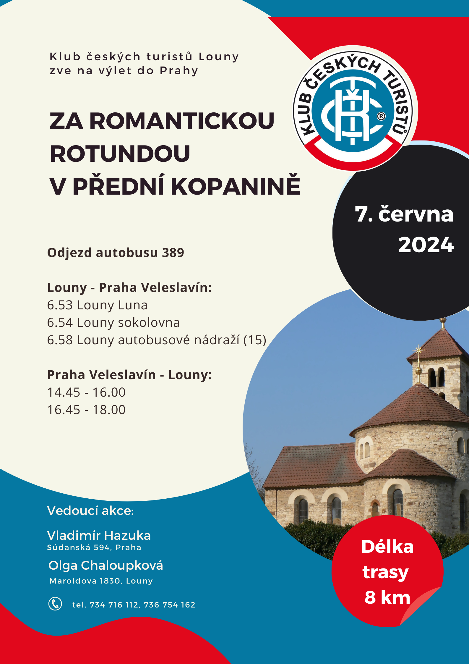 Za romantickou rotundou v Přední Kopanině