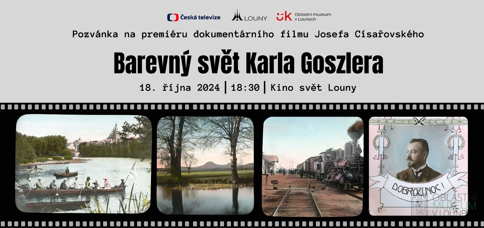 Barevný svět Karla Goszlera – pozvánka na předpremiéru filmu