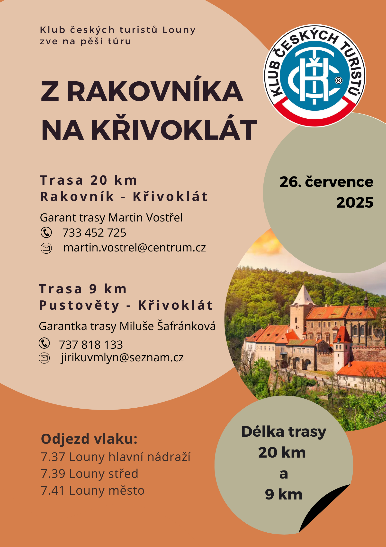 Z Rakovníka na Křivoklát