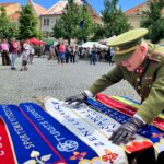 Předávání plukovního praporu v Lounech 13.6.2026
